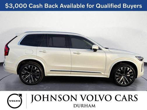 2026 Volvo XC90 Ultra, B6 AWD Gas (mild hybrid), Gasoline, Bright, 7 Seats