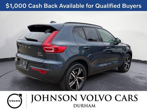Denim Blue 2026 Volvo XC40 Core, B5 AWD Gas (mild hybrid), Dark