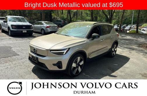 Bright Dusk Metallic 2023 Volvo XC40 Recharge Pure Electric Twin Ultimate