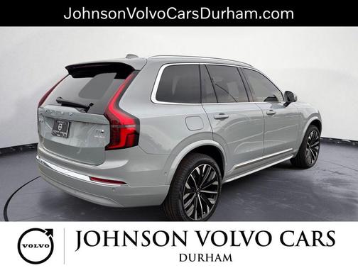 Vapour Grey Metallic 2026 Volvo XC90 Plug-In Hybrid Plus, T8 AWD, Electric/Gasoline, Bright, 7 Seats