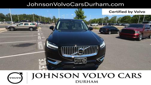 Onyx Black Metallic 2023 Volvo XC90 Recharge Plug-In Hybrid T8 Plus 6-Seater