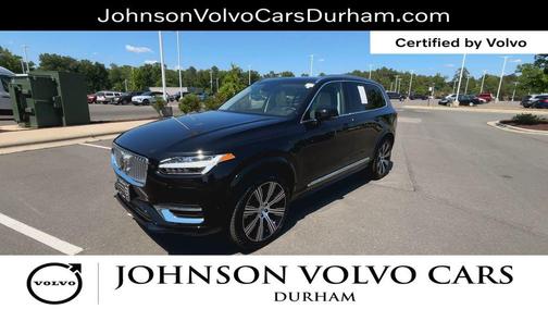 Onyx Black Metallic 2023 Volvo XC90 Recharge Plug-In Hybrid T8 Plus 6-Seater