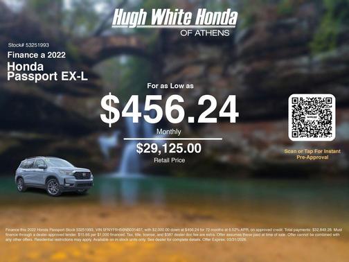 2022 Honda Passport EX-L