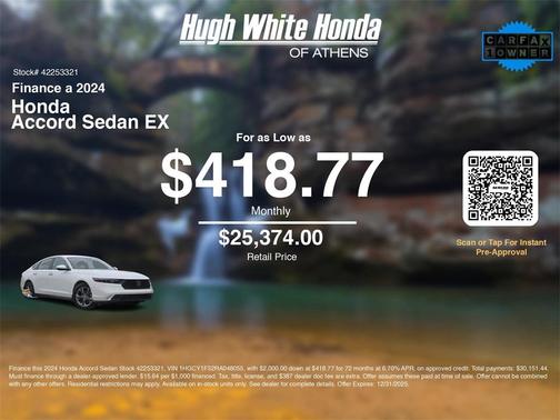 2024 Honda Accord EX