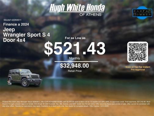 2024 Jeep Wrangler Sport