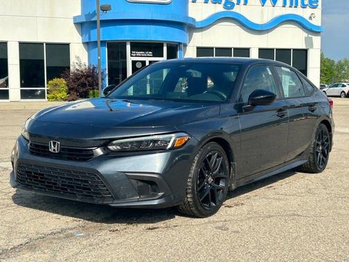 Gray 2024 Honda Civic Sport