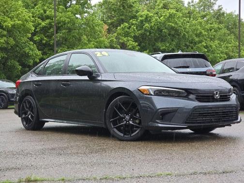 Gray 2024 Honda Civic Sport