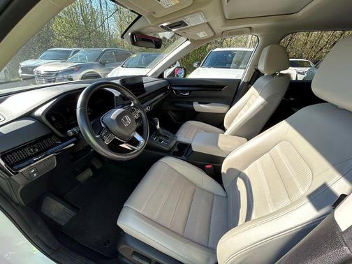 Platinum White Pearl 2023 Honda CR-V EX-L