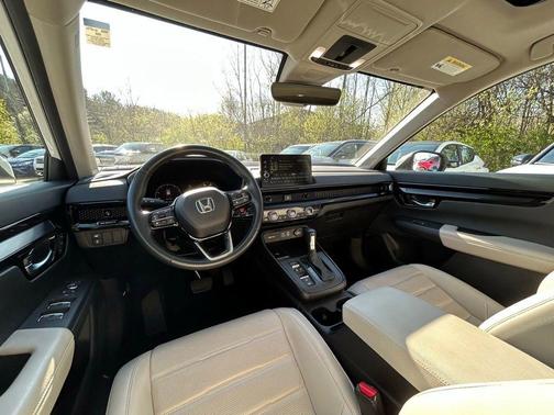 Platinum White Pearl 2023 Honda CR-V EX-L