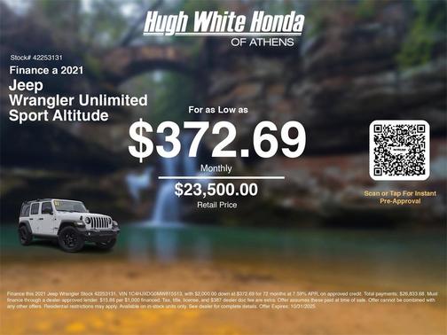 2021 Jeep Wrangler Unlimited Sport Altitude