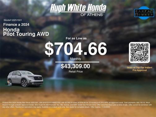 2024 Honda Pilot Touring