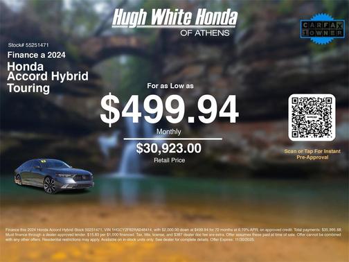 2024 Honda Accord Hybrid Touring