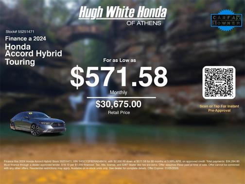 2024 Honda Accord Hybrid Touring