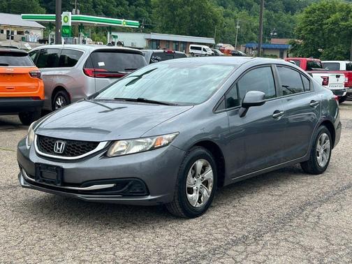 Crystal Black Pearl 2013 Honda Civic LX
