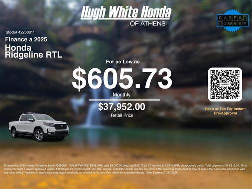 2025 Honda Ridgeline RTL