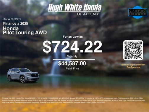 2025 Honda Pilot Touring