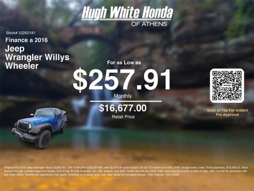 2016 Jeep Wrangler Sport