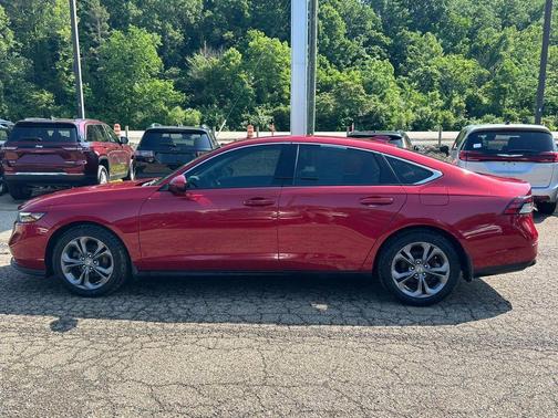 Radiant Red Metallic 2024 Honda Accord EX