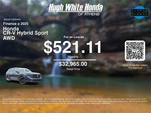 2025 Honda CR-V Hybrid Sport