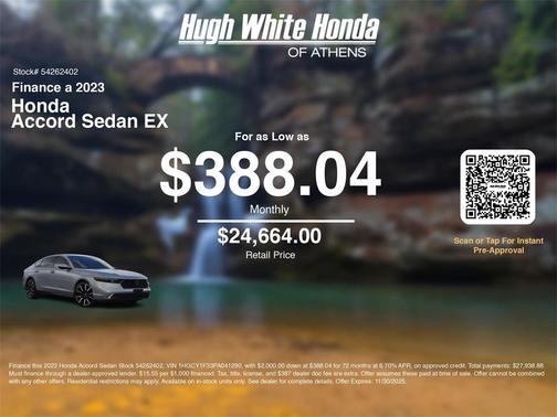 2023 Honda Accord EX