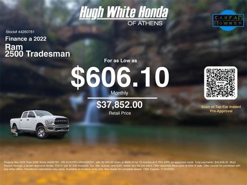 2022 RAM 2500 Tradesman
