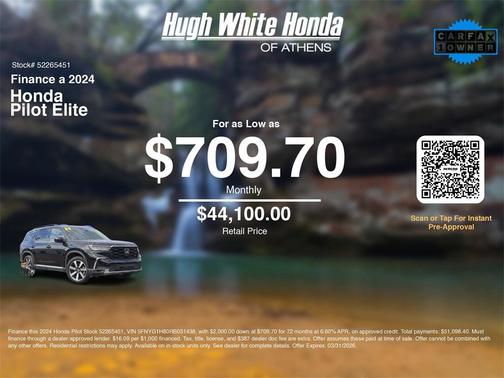 2024 Honda Pilot Elite