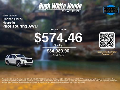 2023 Honda Pilot Touring