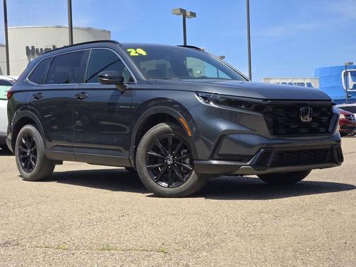 Gray 2024 Honda CR-V Hybrid Sport-L