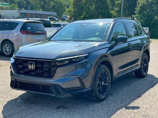 Gray 2024 Honda CR-V Hybrid Sport-L