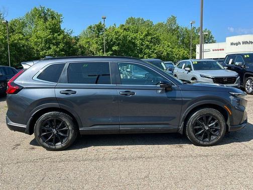 Gray 2024 Honda CR-V Hybrid Sport-L
