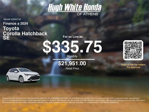 2024 Toyota Corolla Hatchback SE