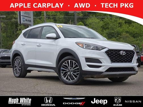 Dazzling White 2019 Hyundai TUCSON SEL