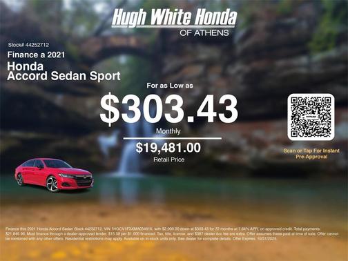 2021 Honda Accord Sport 1.5T