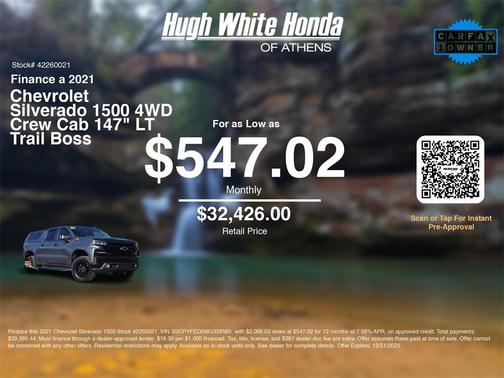 2021 Chevrolet Silverado 1500 LT Trail Boss