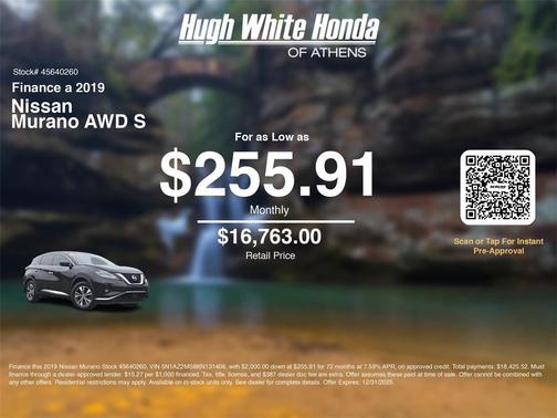 2019 Nissan Murano S