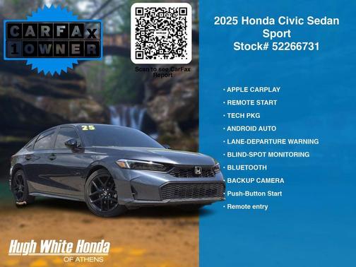 Meteorite Gray Metallic 2025 Honda Civic Sport
