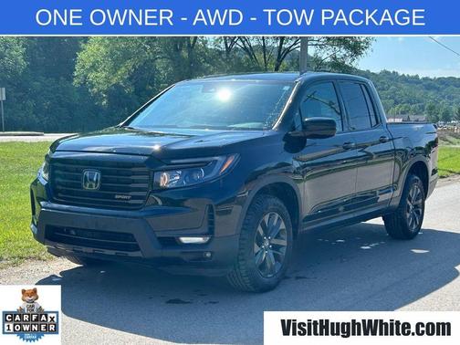 Crystal Black Pearl 2022 Honda Ridgeline Sport