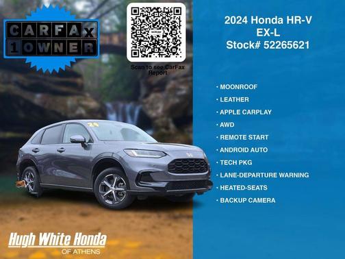 Modern Steel Metallic 2024 Honda HR-V EX-L
