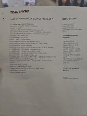 2025 Jeep Wrangler Sport