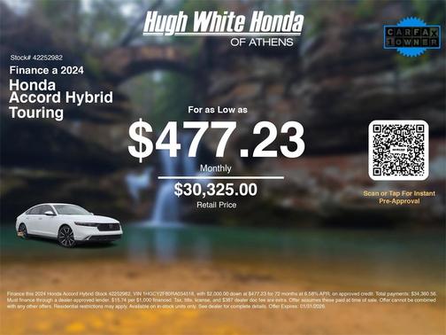 2024 Honda Accord Hybrid Touring