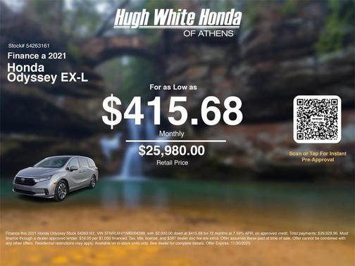 2021 Honda Odyssey EX-L