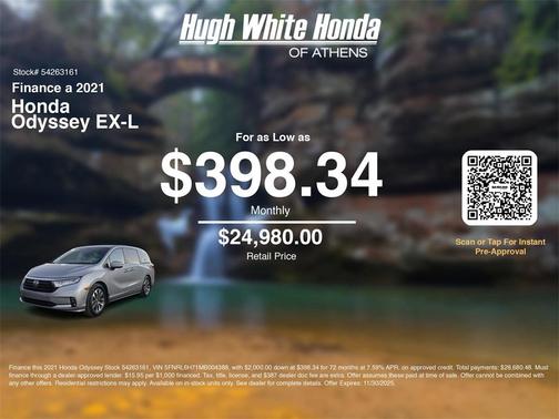 2021 Honda Odyssey EX-L