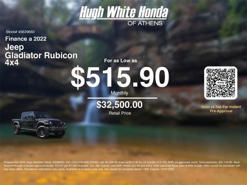 2022 Jeep Gladiator Rubicon