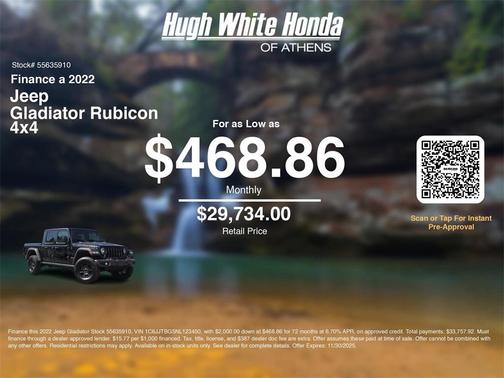 2022 Jeep Gladiator Rubicon