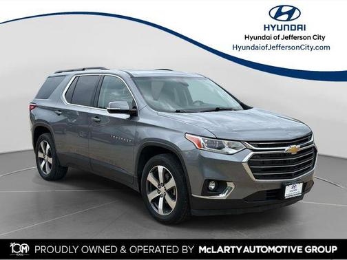Satin Steel Metallic 2020 Chevrolet Traverse LT Leather