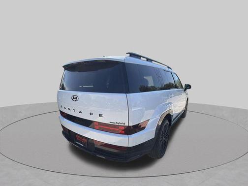 Serenity White 2026 Hyundai SANTA FE HEV Calligraphy AWD