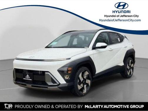Atlas White 2026 Hyundai KONA Limited