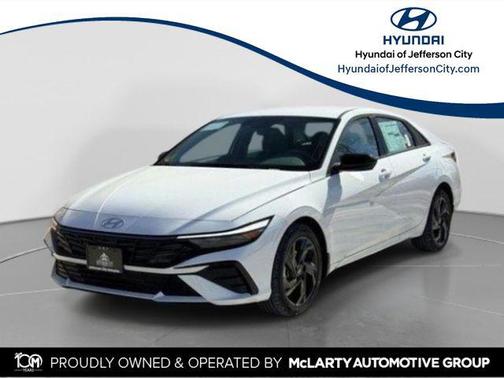 Serenity White 2026 Hyundai ELANTRA Sport