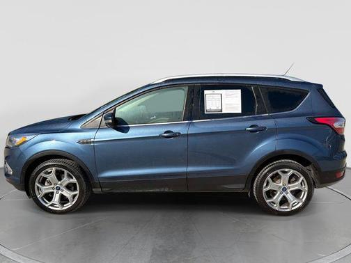 Blue Metallic 2018 Ford Escape Titanium