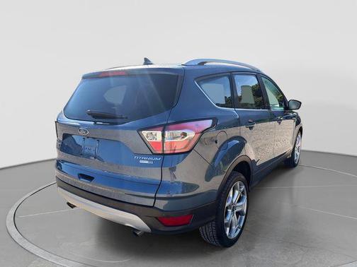 Blue Metallic 2018 Ford Escape Titanium